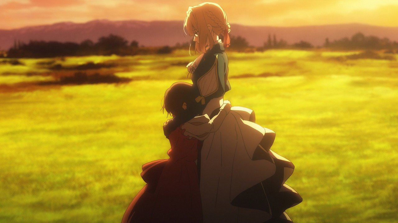 Scene still from Violet Evergarden