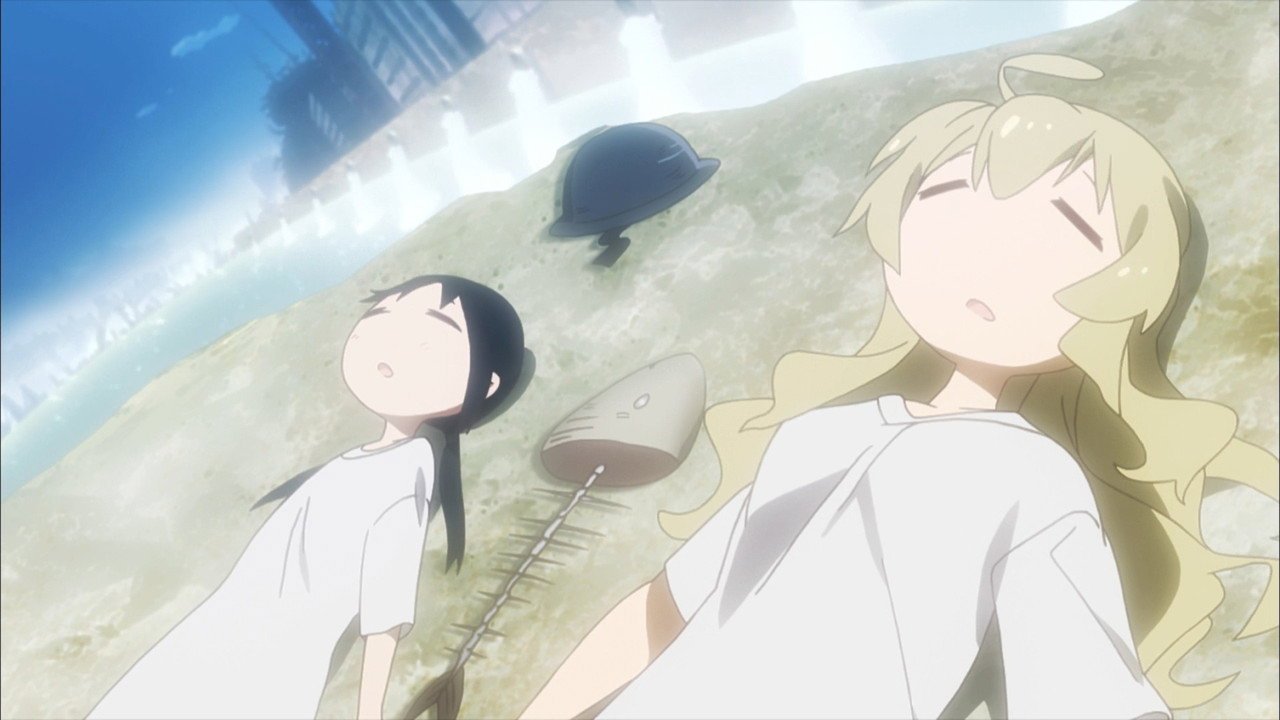 Scene still from Girls' Last Tour