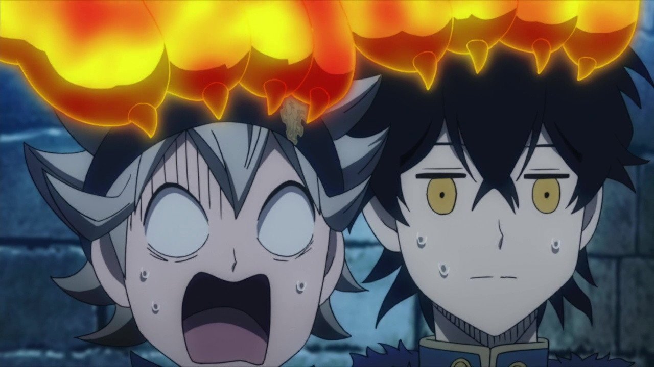 Scene still from Black Clover