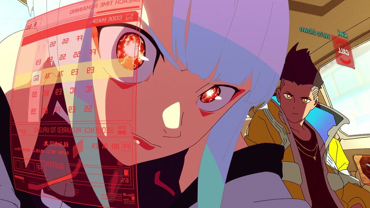 Scene still from Cyberpunk: Edgerunners
