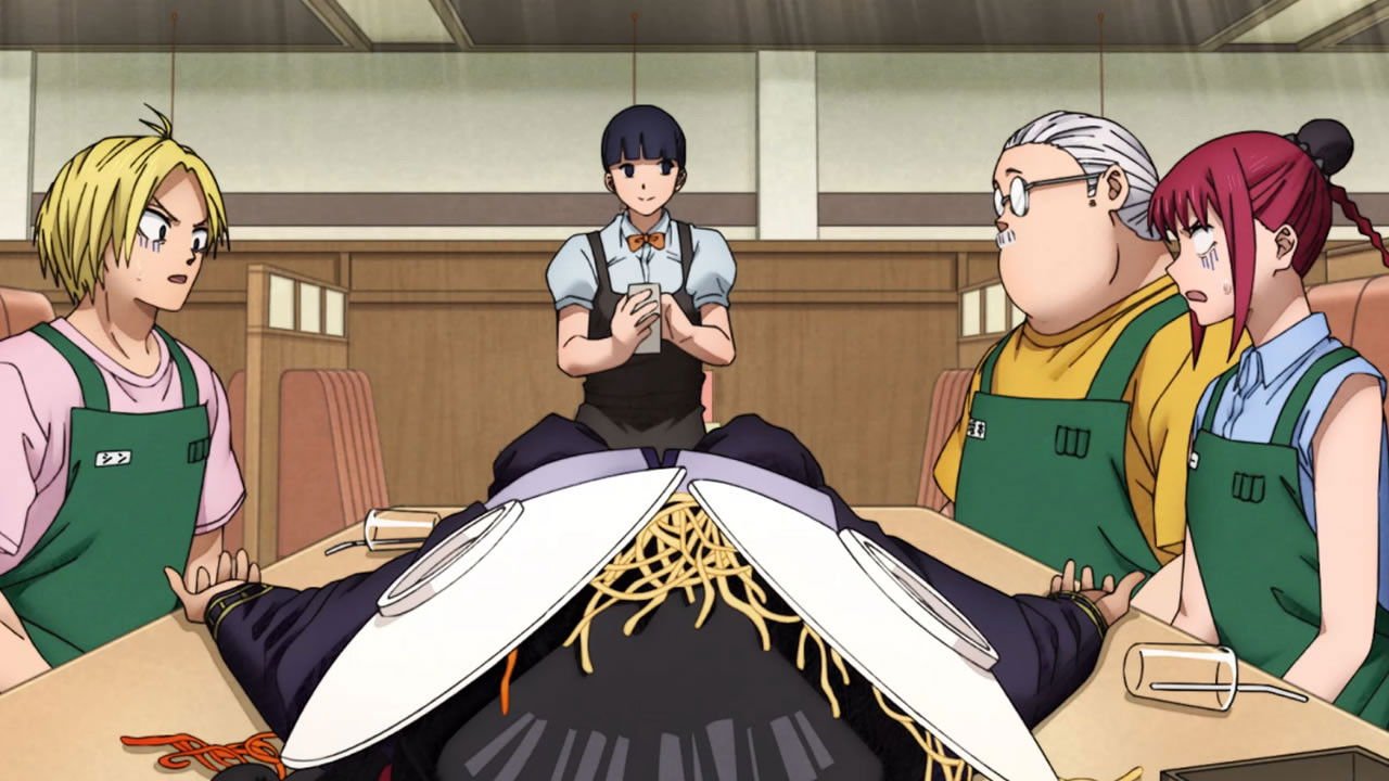 Scene still from SAKAMOTO DAYS