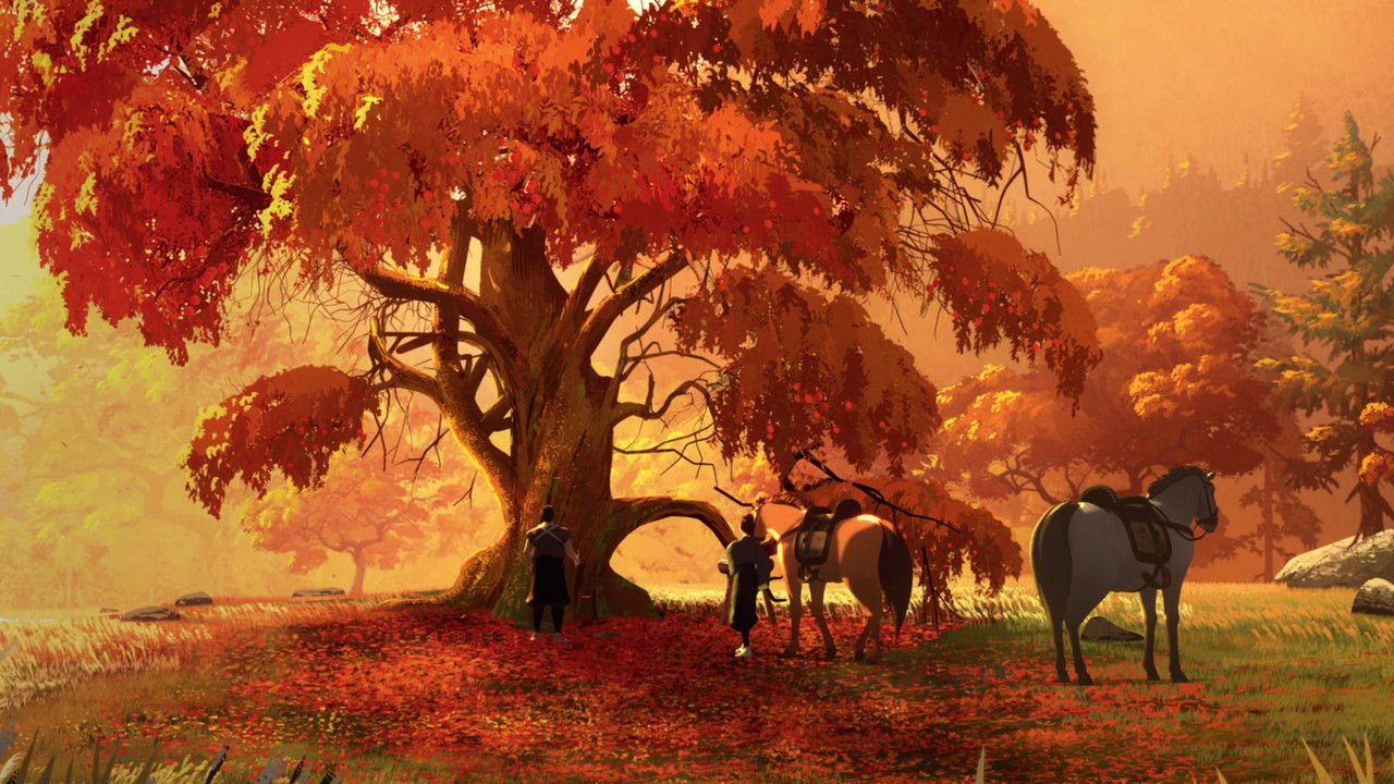 Scene still from Blue Eye Samurai
