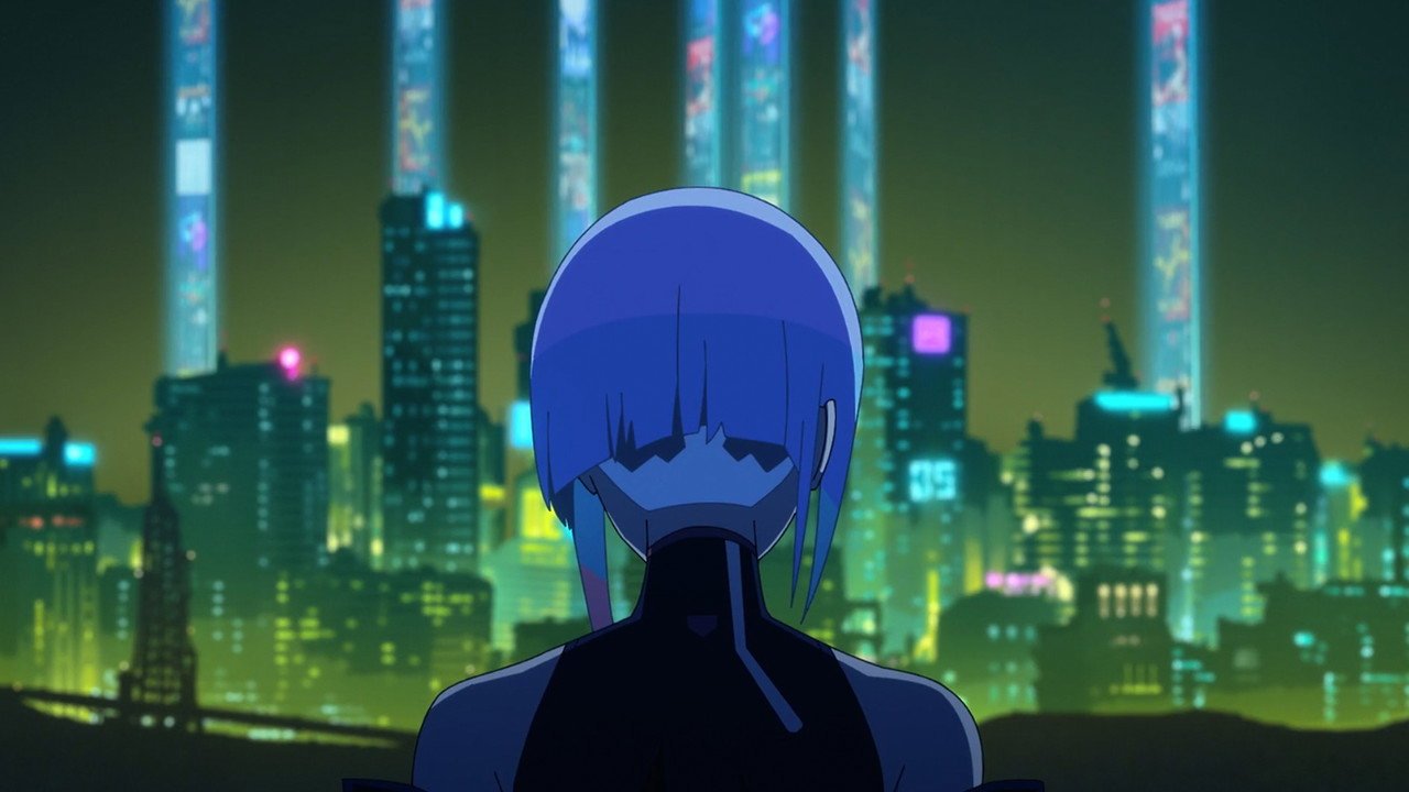Scene still from Cyberpunk: Edgerunners
