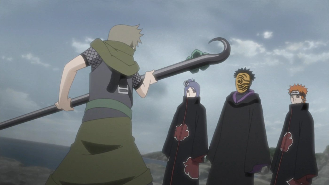Obito Uchiha roleplay persona in an orange spiral mask